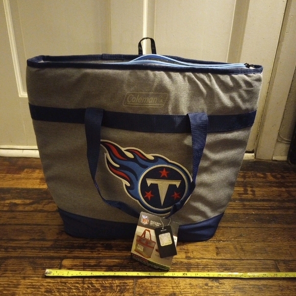 Coleman Gray and Blue Duffel Bag - Main Image